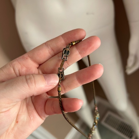 HOLLYCRAFT 1950 brass vintage jewelry set with matching earrings ๐ - Picture 10 of 14